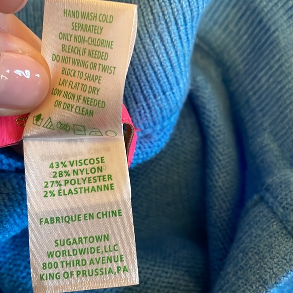 Lilly Pulitzer Lizona Sweater Dress Size Medium ❤️ - Picture 9 of 11